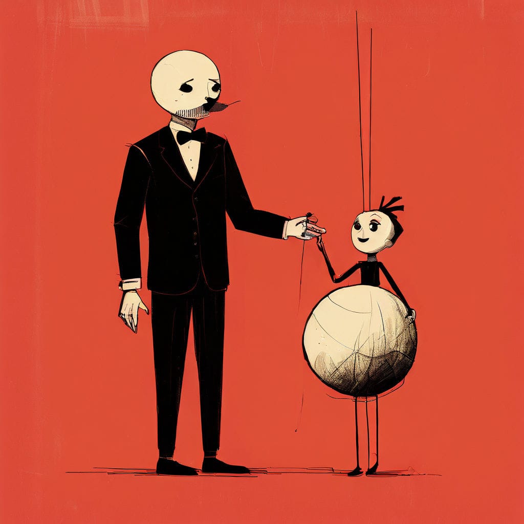 Le ballon et la poupée