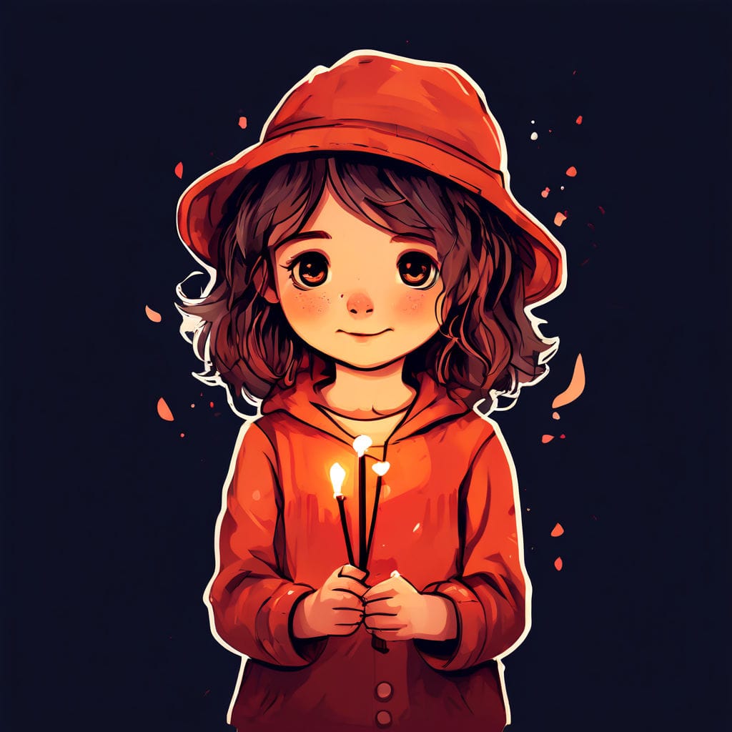 La petite fille et ses trois allumettes