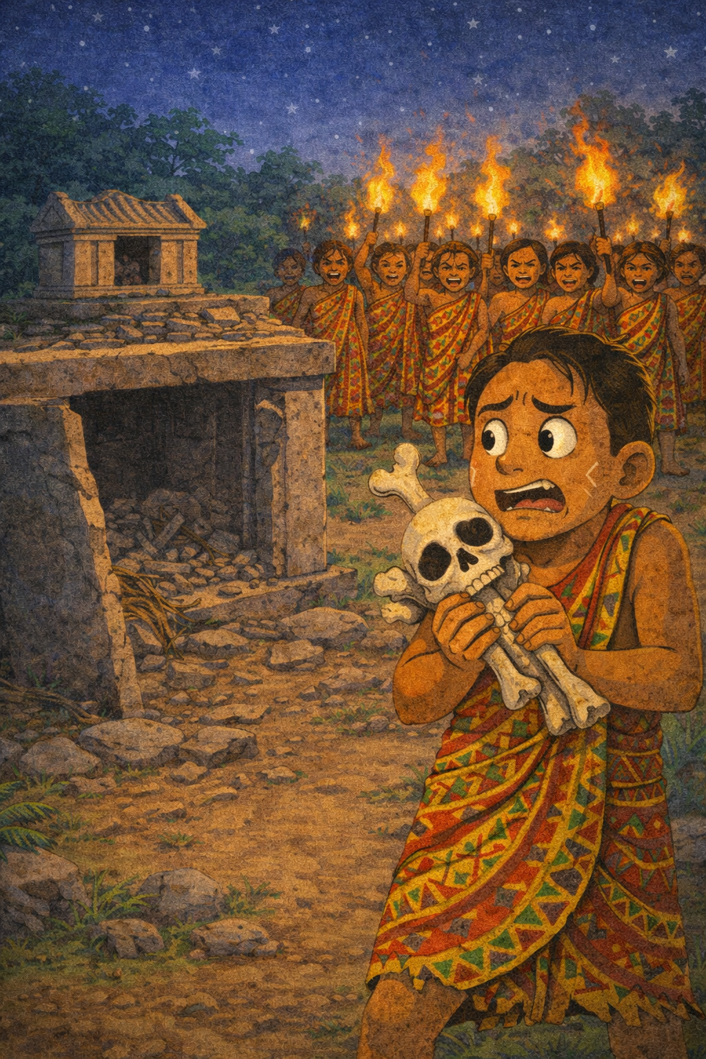 Anganon'ny Ntaolo - 62) Ambondrombe sy ireo ambiroa nanenina