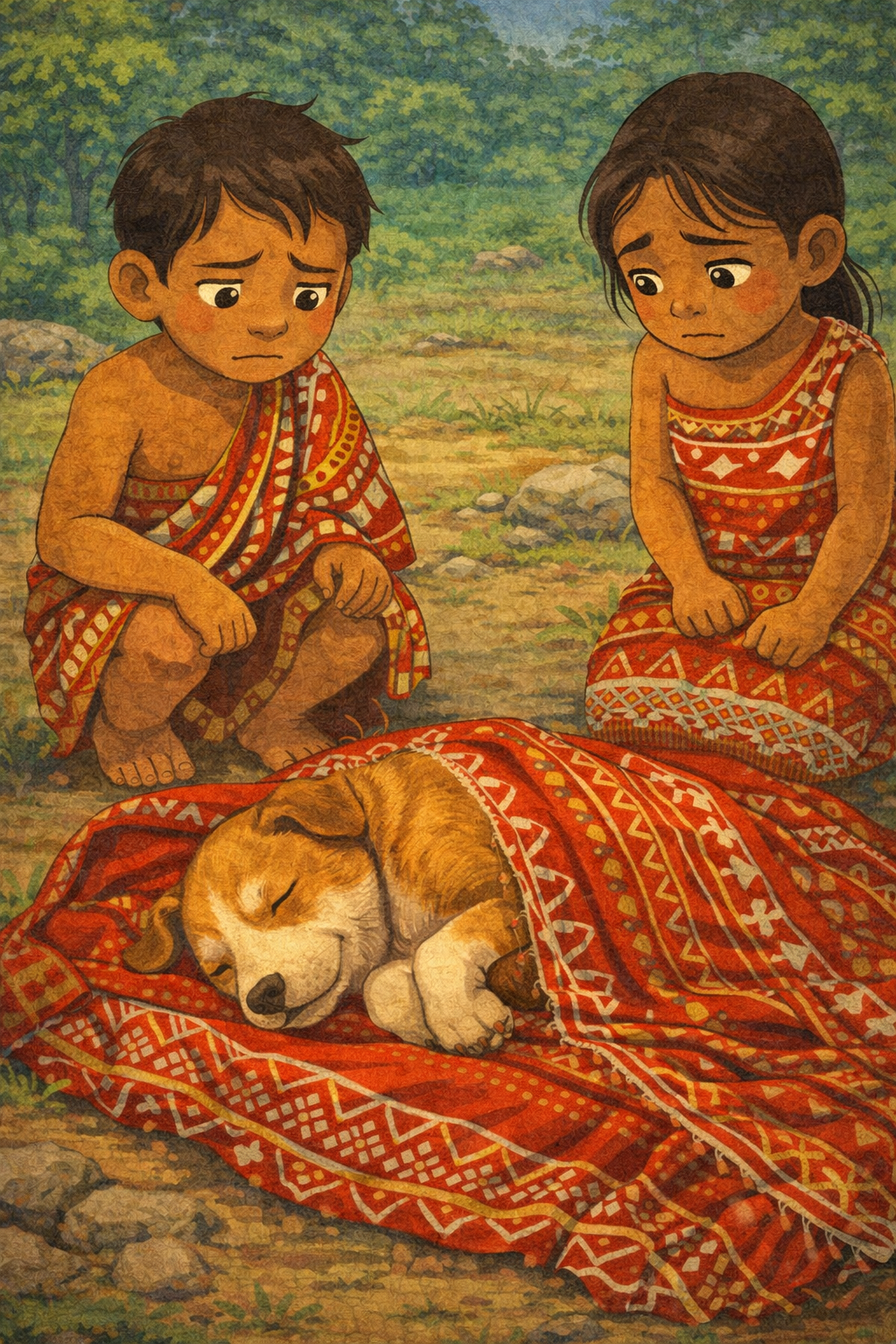 Anganon'ny Ntaolo - 63) Ilavarefy, alika​ nifono lambamena