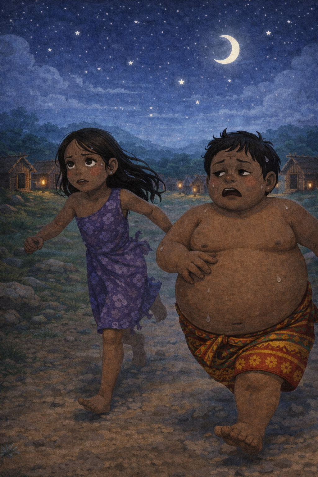 Anganon'ny Ntaolo - 49) Ifaramalemy sy Ikotobekibo nandositra ny raiamandreniny