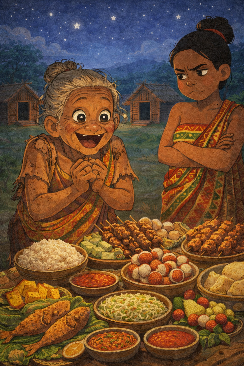 Anganon'ny Ntaolo - 59) Rafotsibe sy ny  nenina tsy aloha